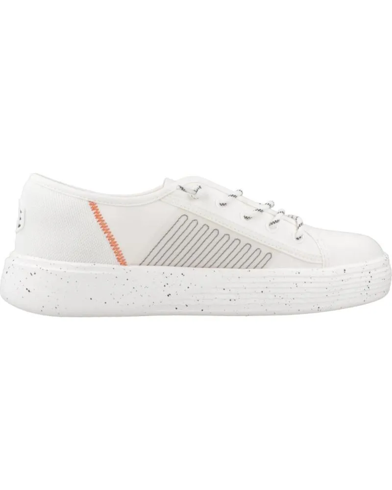 Zapatillas deporte HEY DUDE  de Mujer ZAPATILLAS MUJER MODELO CODY COLOR BLANCO  WHITE