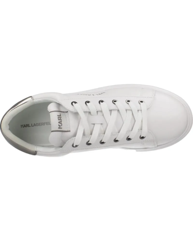 Zapatillas deporte KARL LAGERFELD  de Mujer ZAPATILLAS MUJER MODELO KAPRI MENS MAISON KARL LAC COLOR BLA  01S WHITE