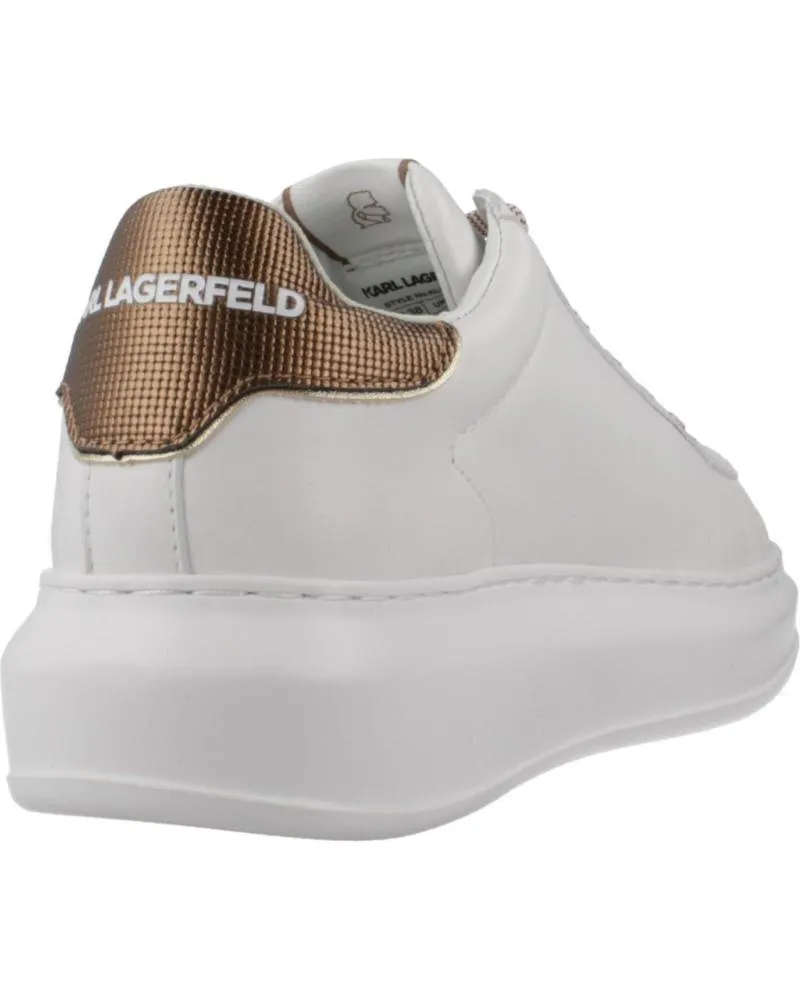Zapatillas deporte KARL LAGERFELD  de Mujer ZAPATILLAS MUJER MODELO KAPRI NFT METALMESH TAB LO COLOR BLA  01Z WHITE
