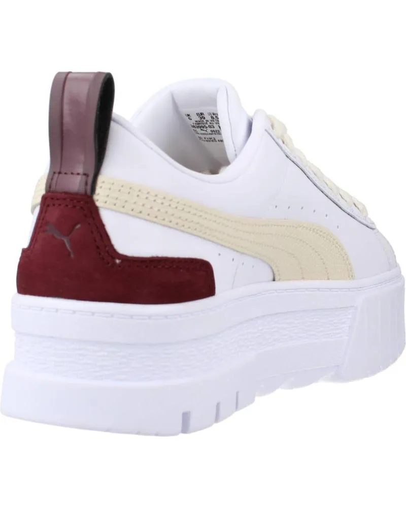 Zapatillas deporte PUMA  de Mujer ZAPATILLAS MUJER MODELO MAYZE LUXE COLOR BLANCO WHITE  BLANCA