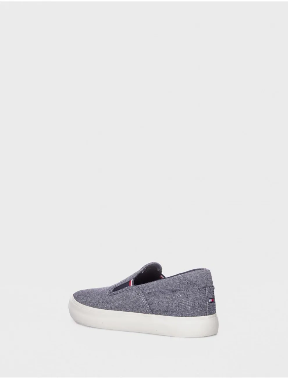 Zapatillas Tommy Hilfiger Th Hi Vulc Core Low Slip On Azul