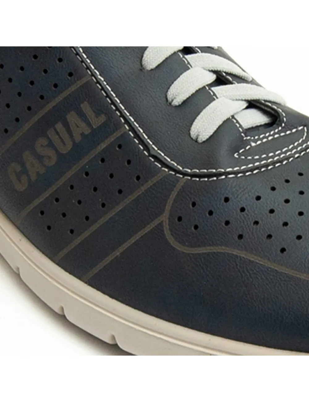 Zapato Casual Para Hombre  Montevita  Valti3  91043 Azul
