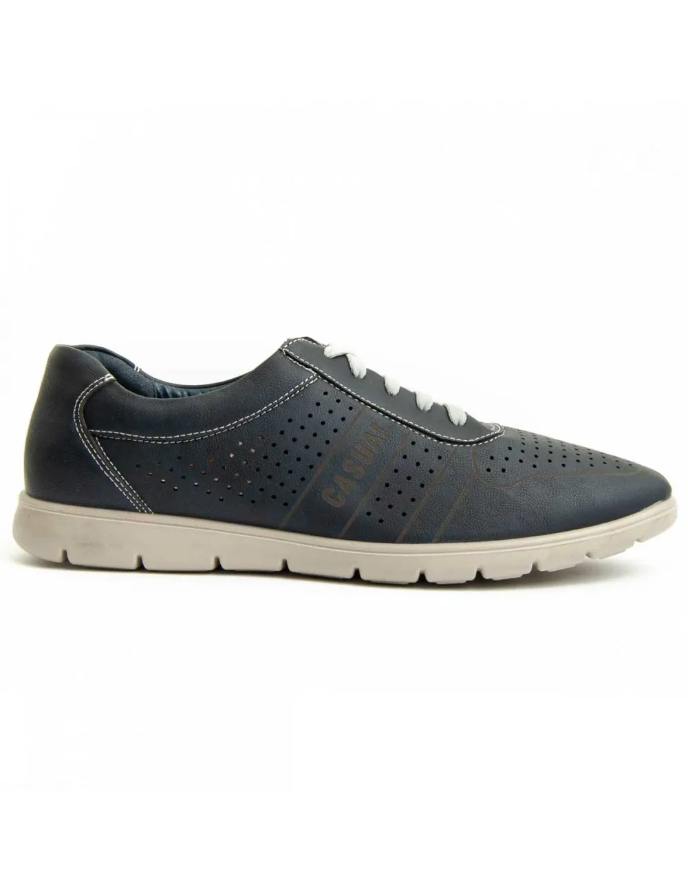 Zapato Casual Para Hombre  Montevita  Valti3  91043 Azul
