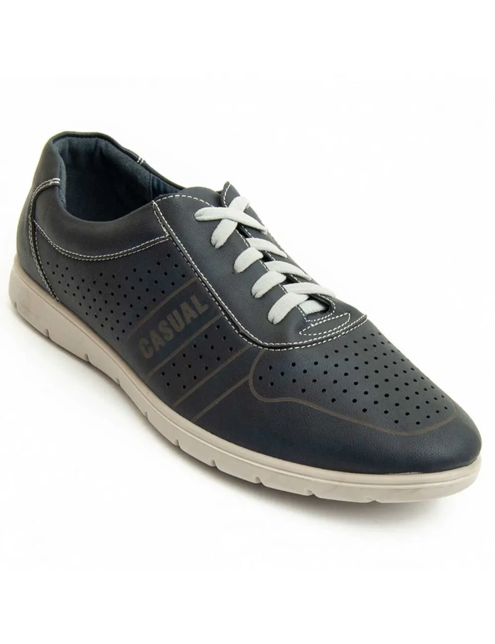 Zapato Casual Para Hombre  Montevita  Valti3  91043 Azul