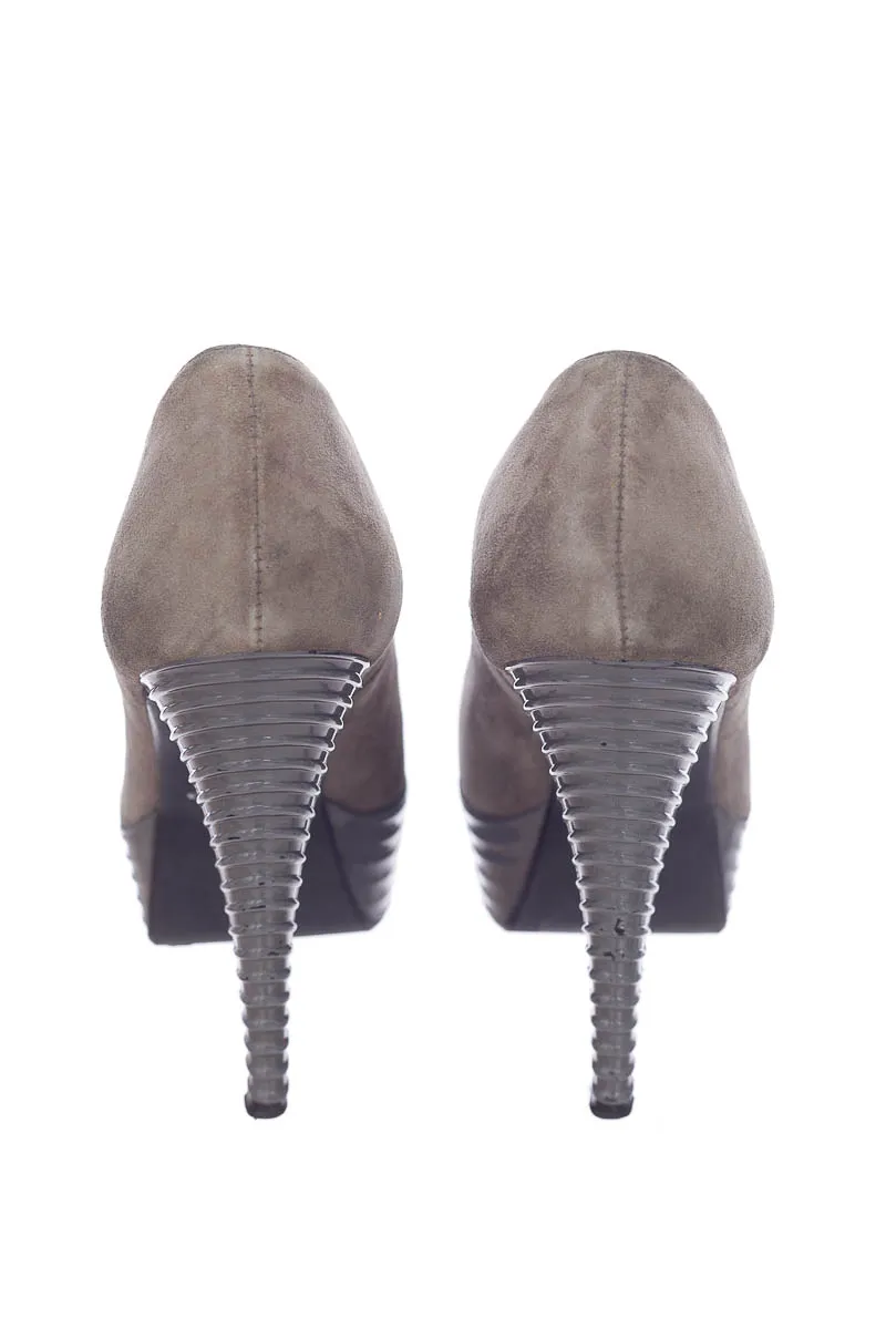 ZAPATOS COLOR GRIS  STIVALI