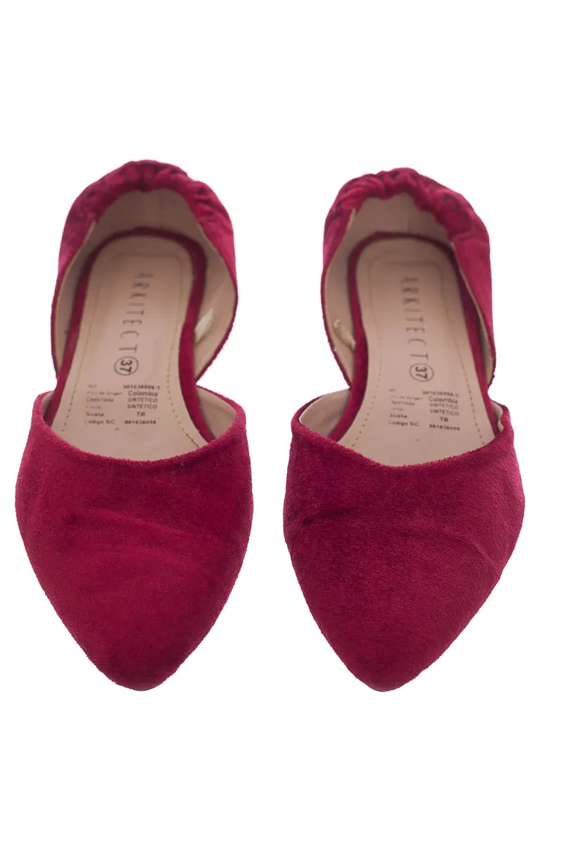 ZAPATOS COLOR ROJO  ARKITECT