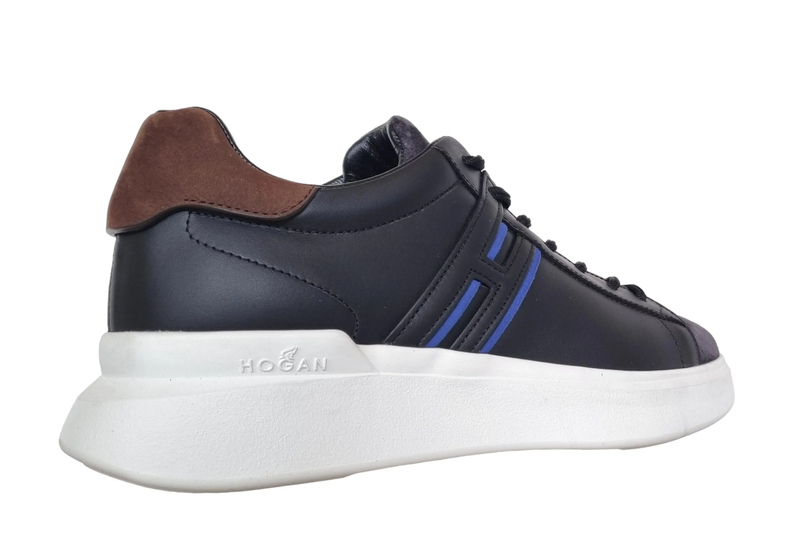 Zapatos hombre Hogan sneakers H580 HXM5800DV42R5Q64G3 negro, gris, azul