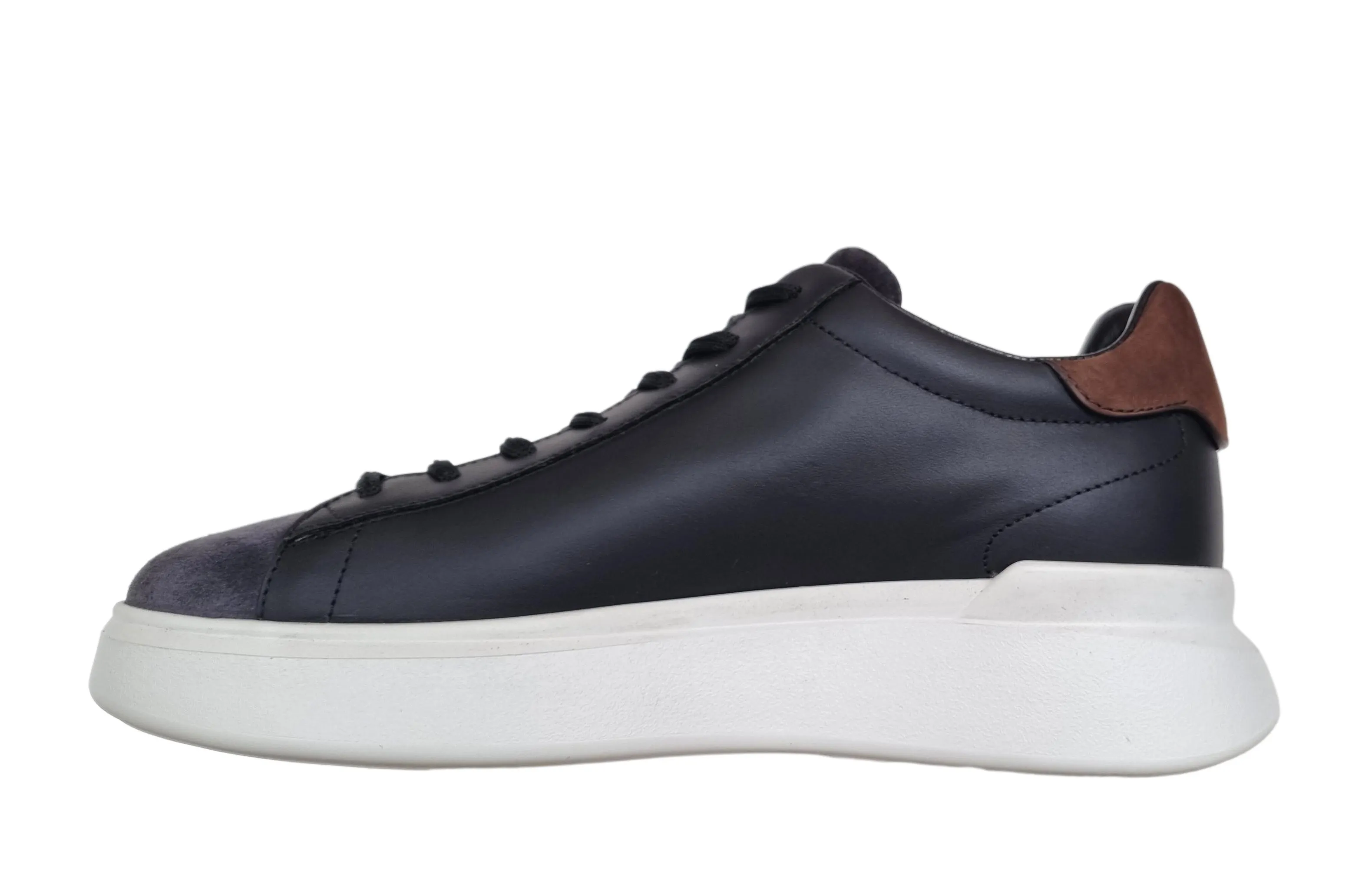 Zapatos hombre Hogan sneakers H580 HXM5800DV42R5Q64G3 negro, gris, azul