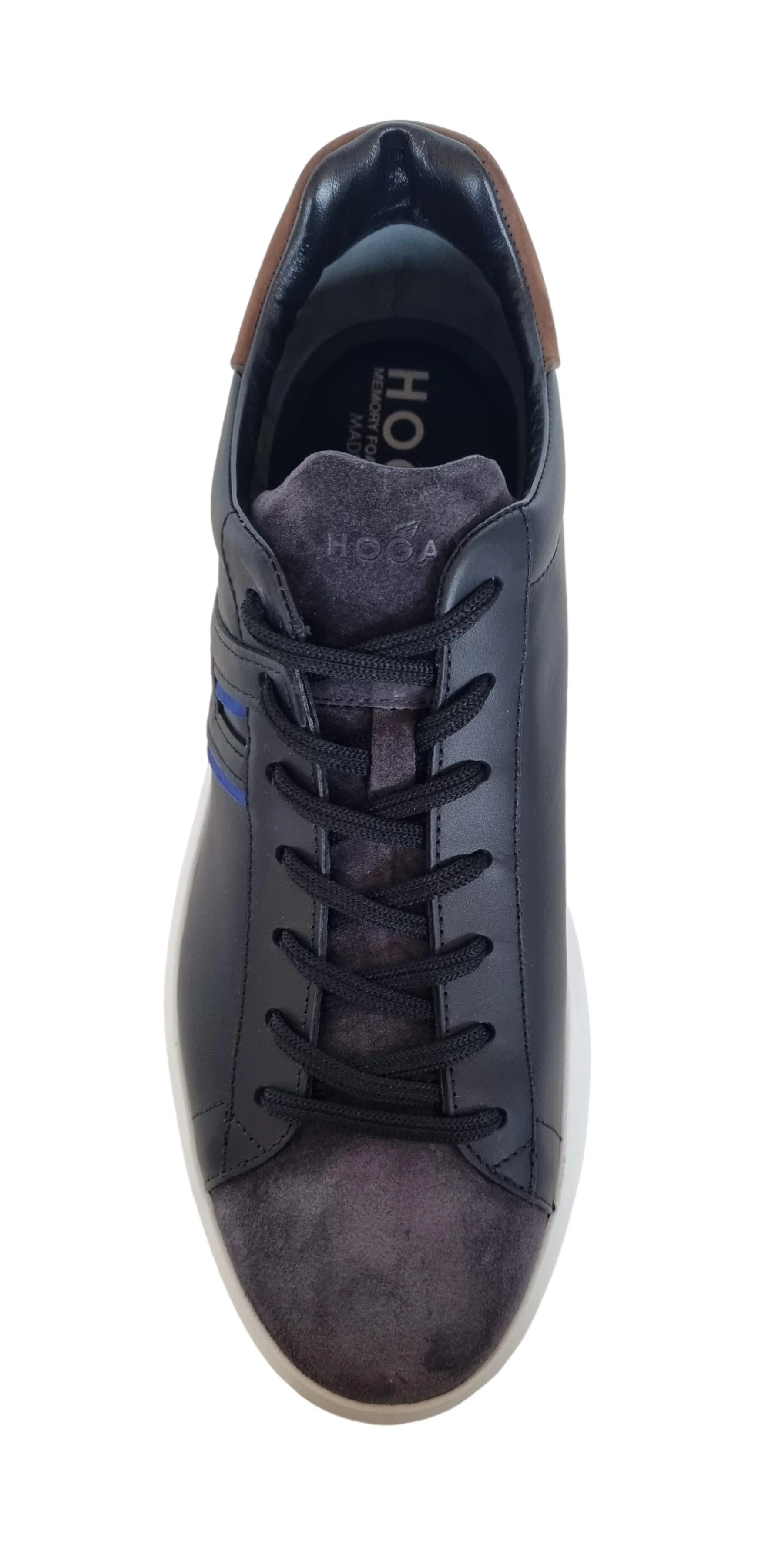 Zapatos hombre Hogan sneakers H580 HXM5800DV42R5Q64G3 negro, gris, azul